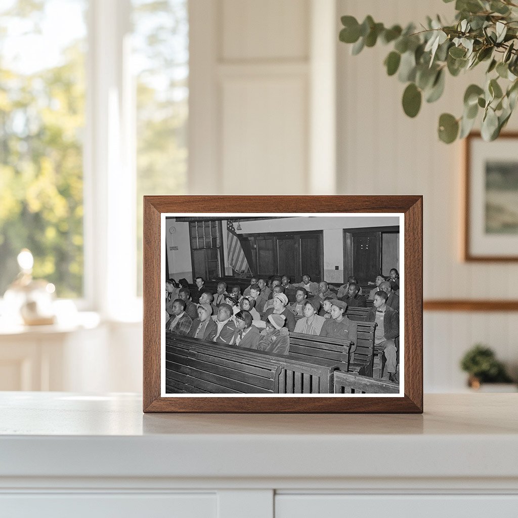 United Cannery Workers Meeting Bristow Oklahoma 1940