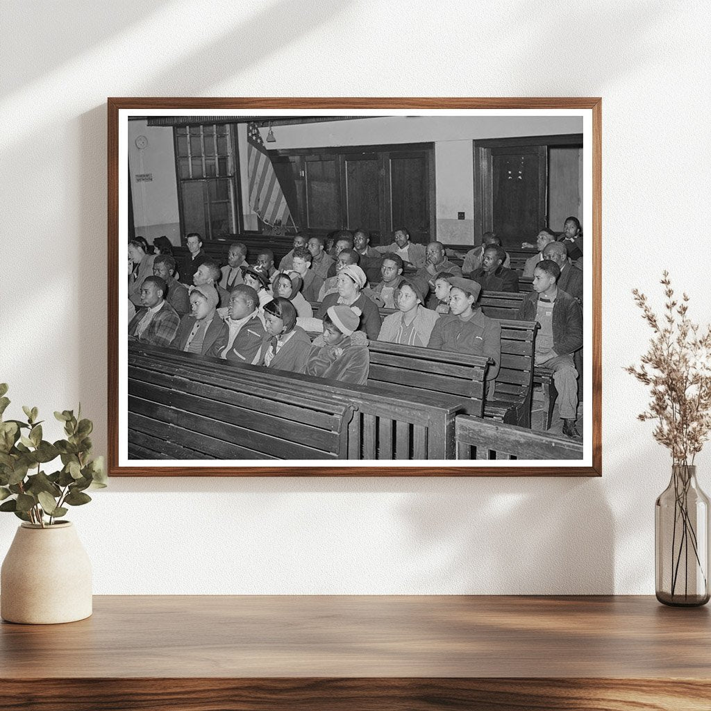 United Cannery Workers Meeting Bristow Oklahoma 1940
