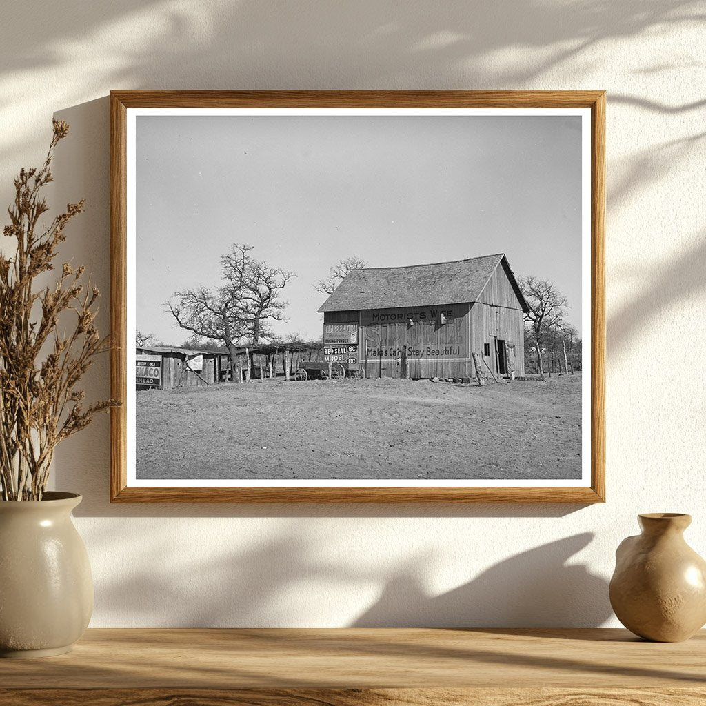 1944 Tenant Farmer Vegetable Stands Creek County Oklahoma
