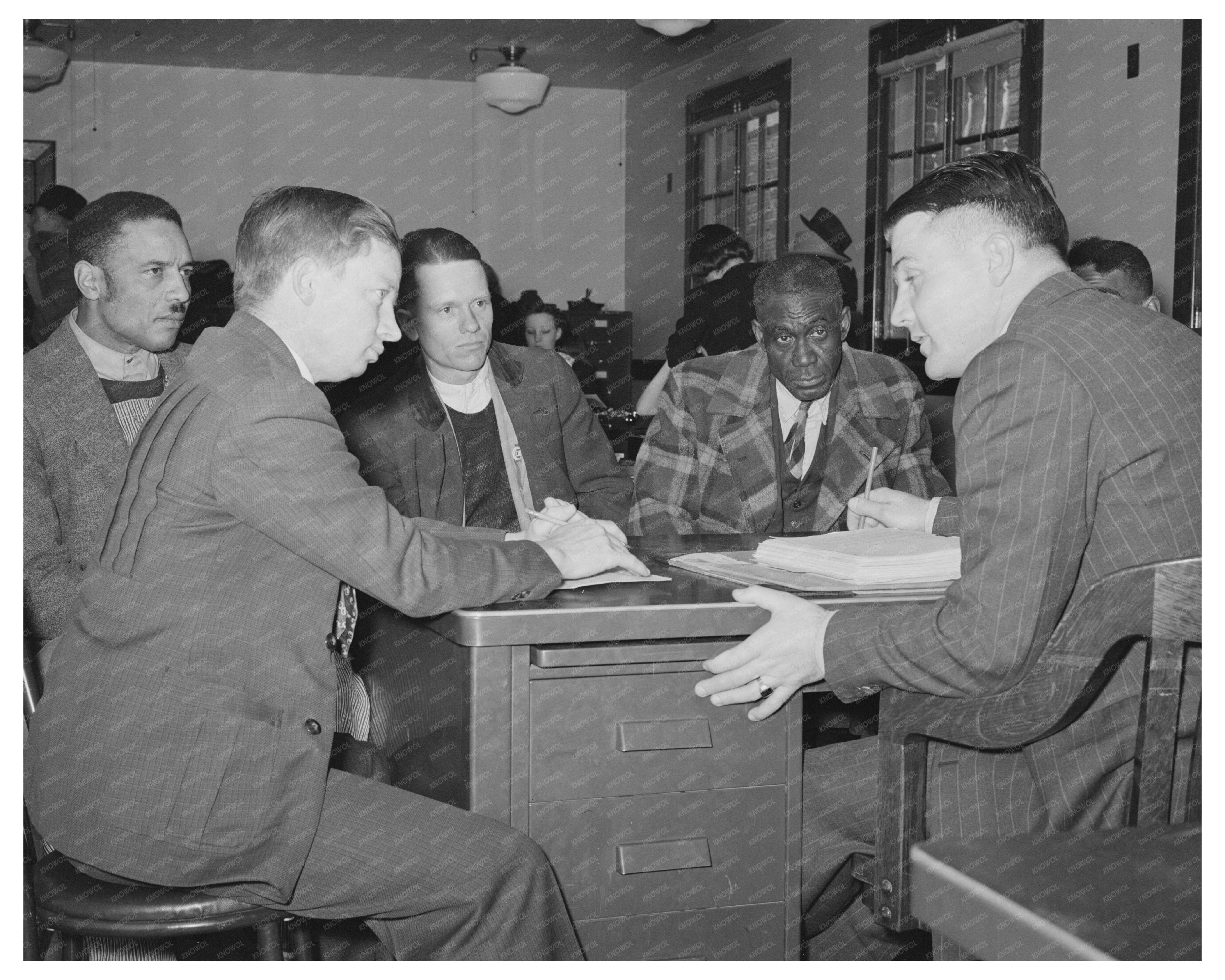 County FSA Conference Oklahoma February 1944