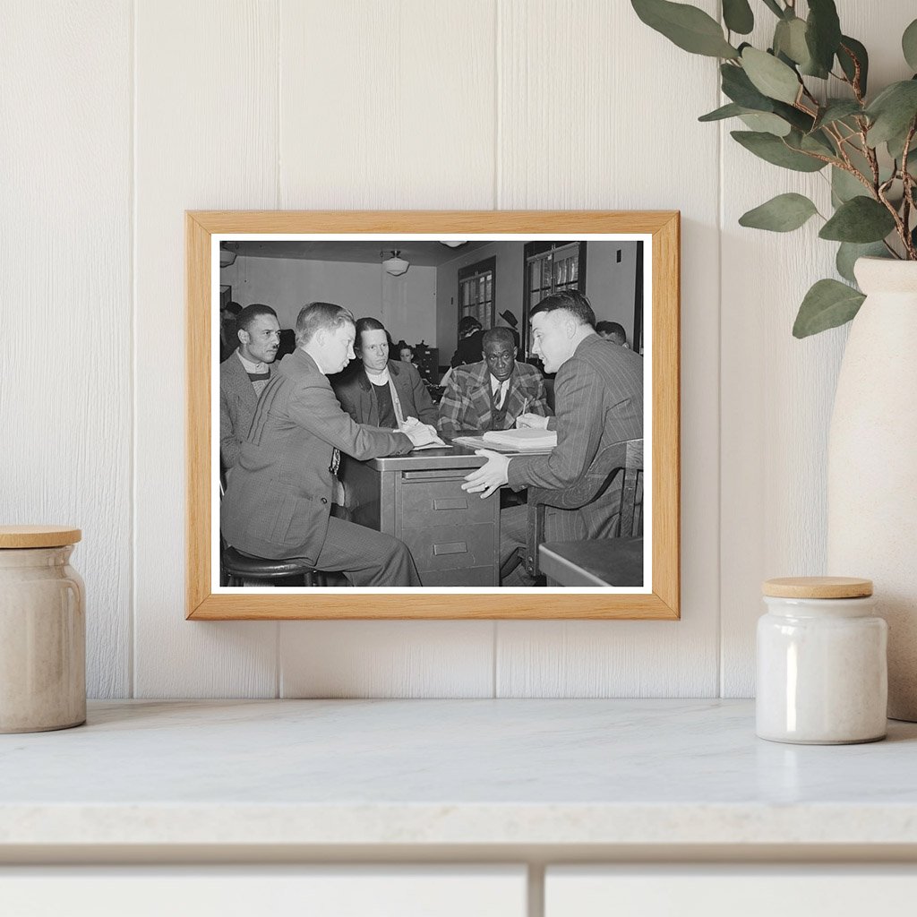 County FSA Conference Oklahoma February 1944