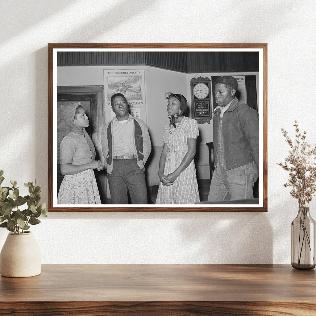 African American Children Singing Spirituals February 1944