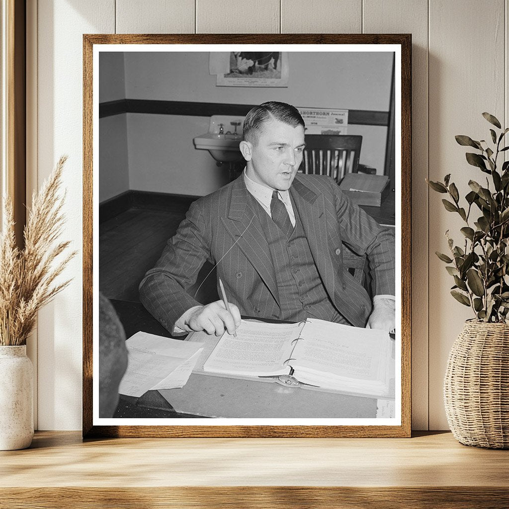 County Farm Security Administration Supervisor Sapulpa 1940