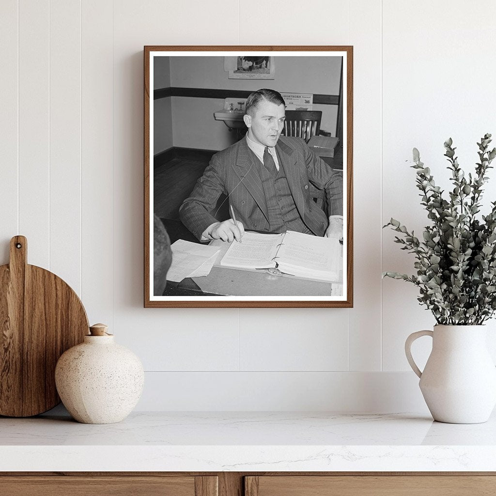 County Farm Security Administration Supervisor Sapulpa 1940