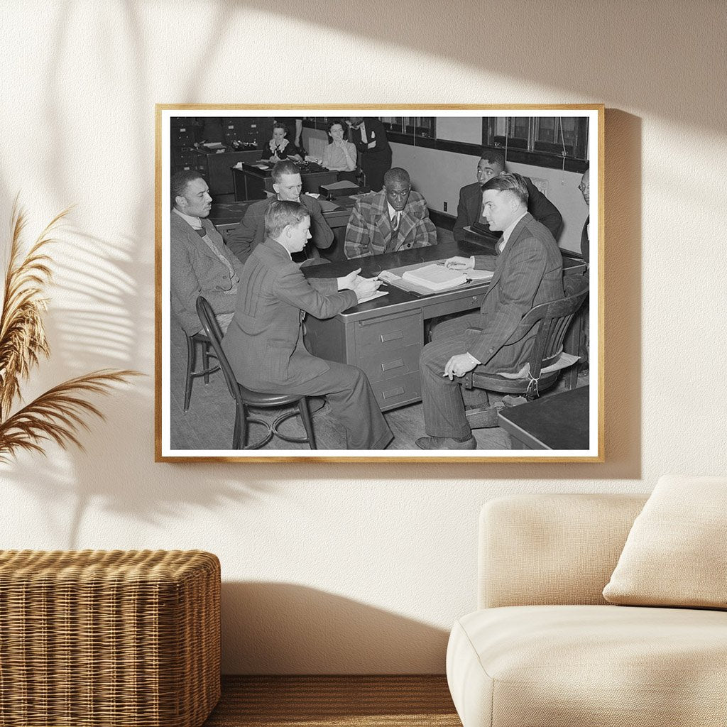 1944 Meeting of United Cannery Workers in Sapulpa Oklahoma