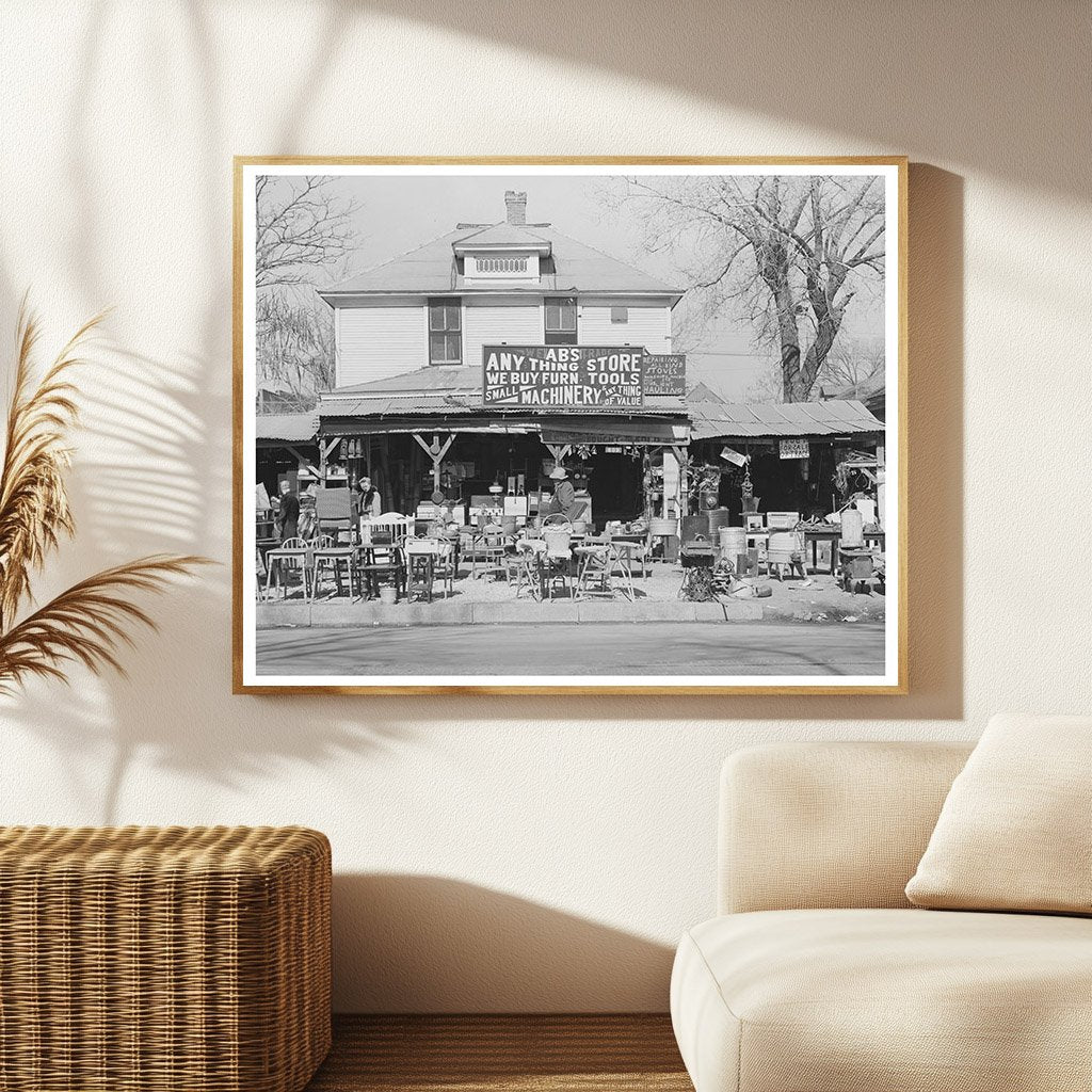 Secondhand Store in Oklahoma City February 1940