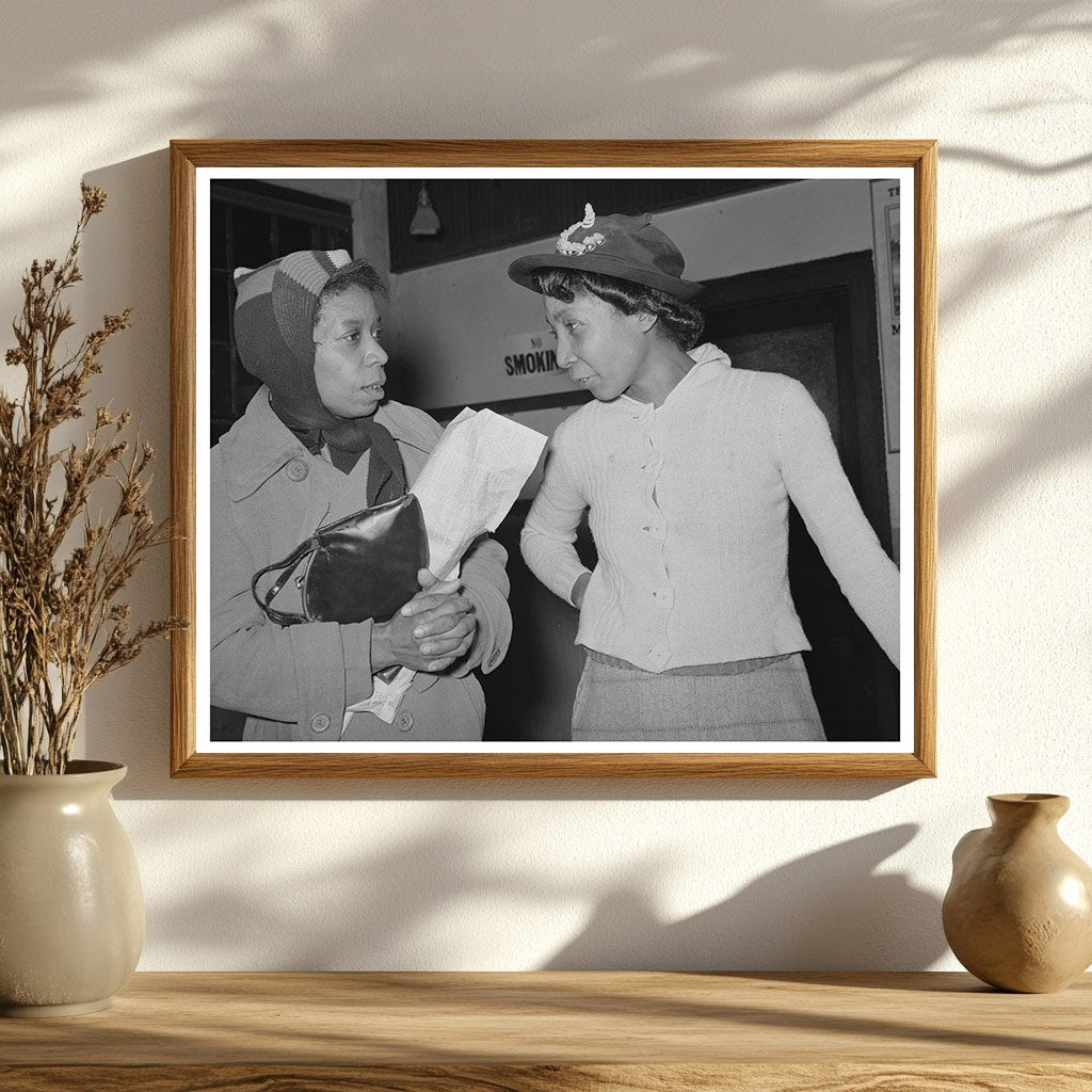 Wife of Pomp Hall at Union Meeting Bristow Oklahoma 1944