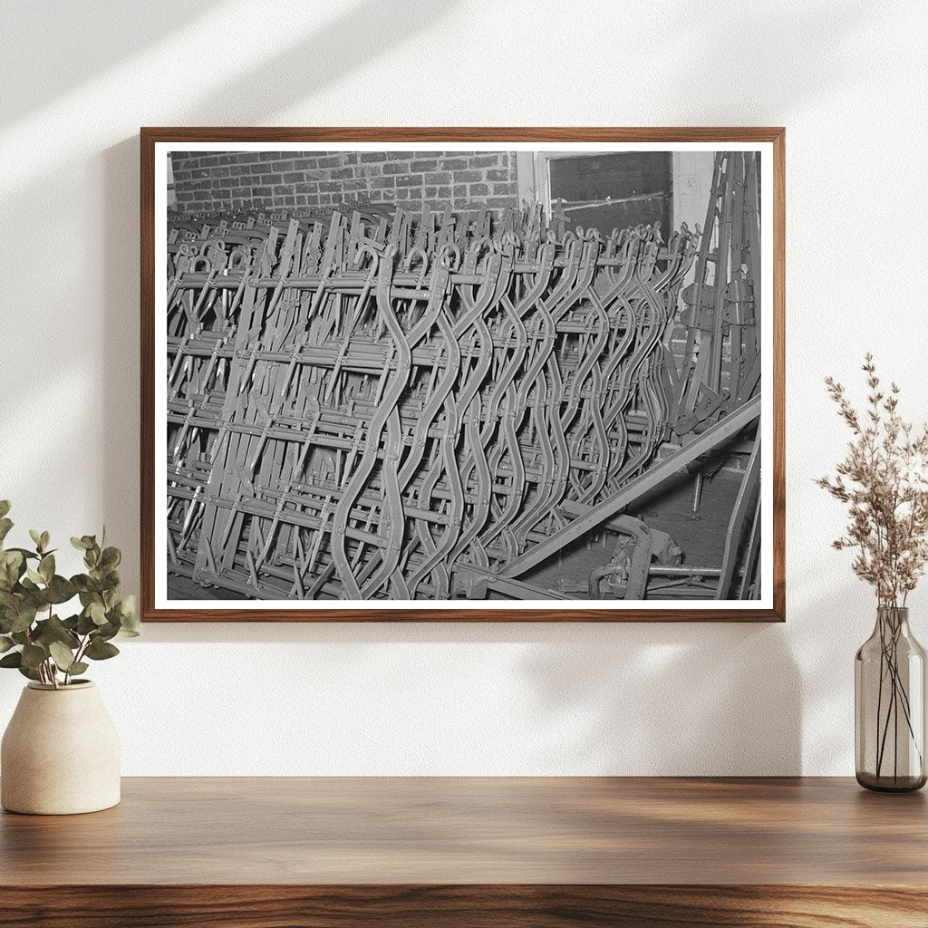 Spike-tooth Harrow Parts in Oklahoma City Warehouse 1940