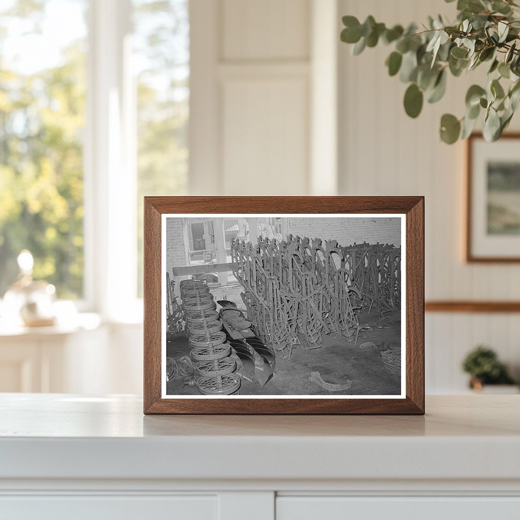 Oklahoma City Warehouse with Farm Equipment Parts 1940