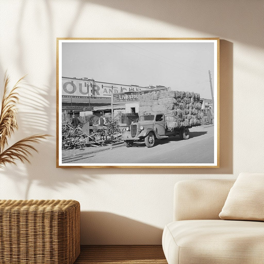 1944 Truckload of Feed at Oklahoma City Farm Store