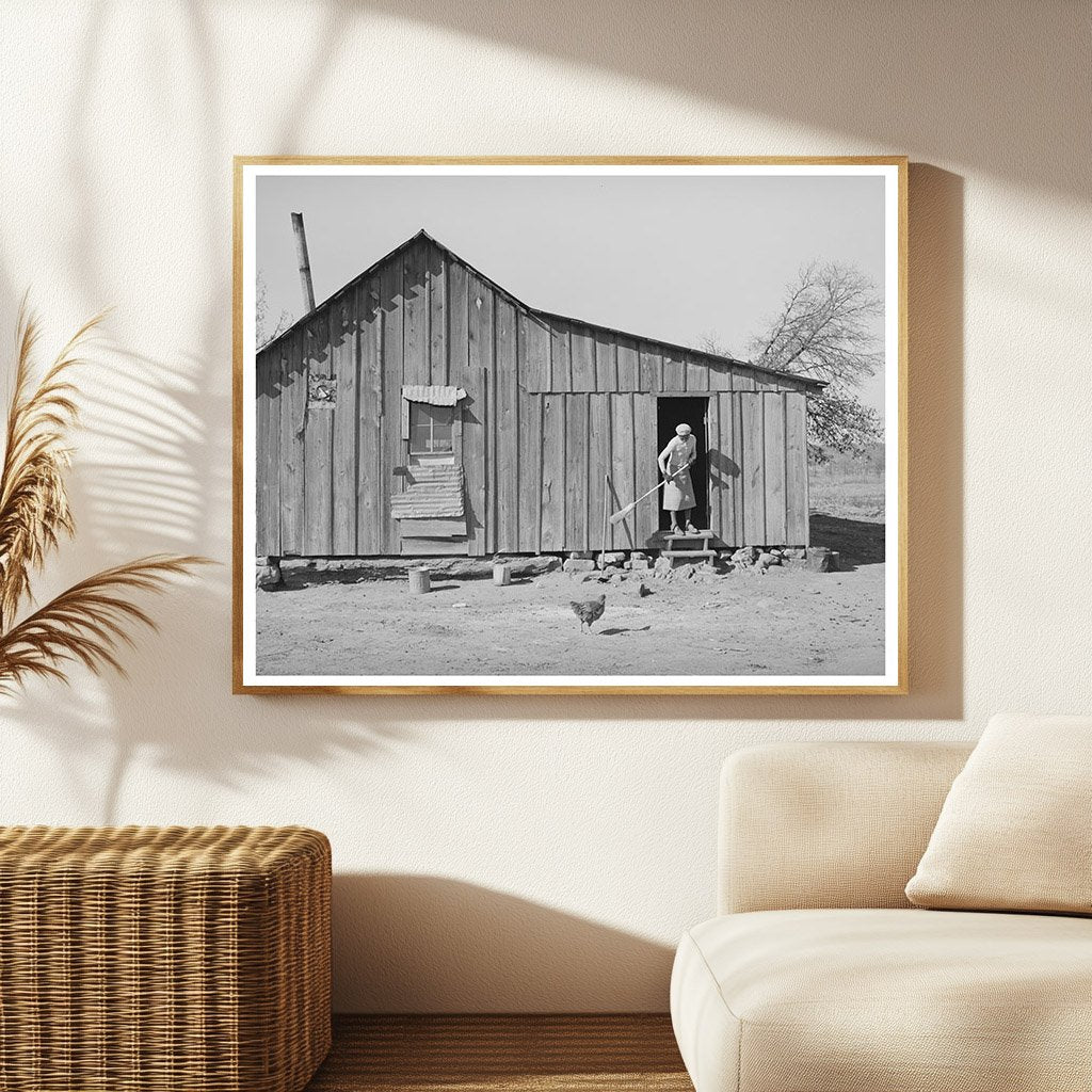 1944 Vintage Photo of Tenant Farmers Wife in Oklahoma