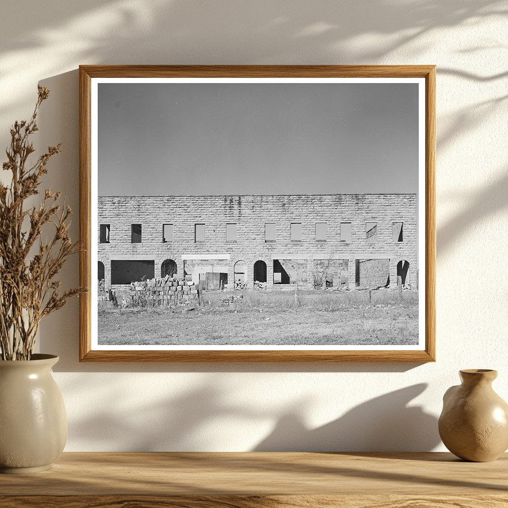 Abandoned Building in Slick Oklahoma February 1940
