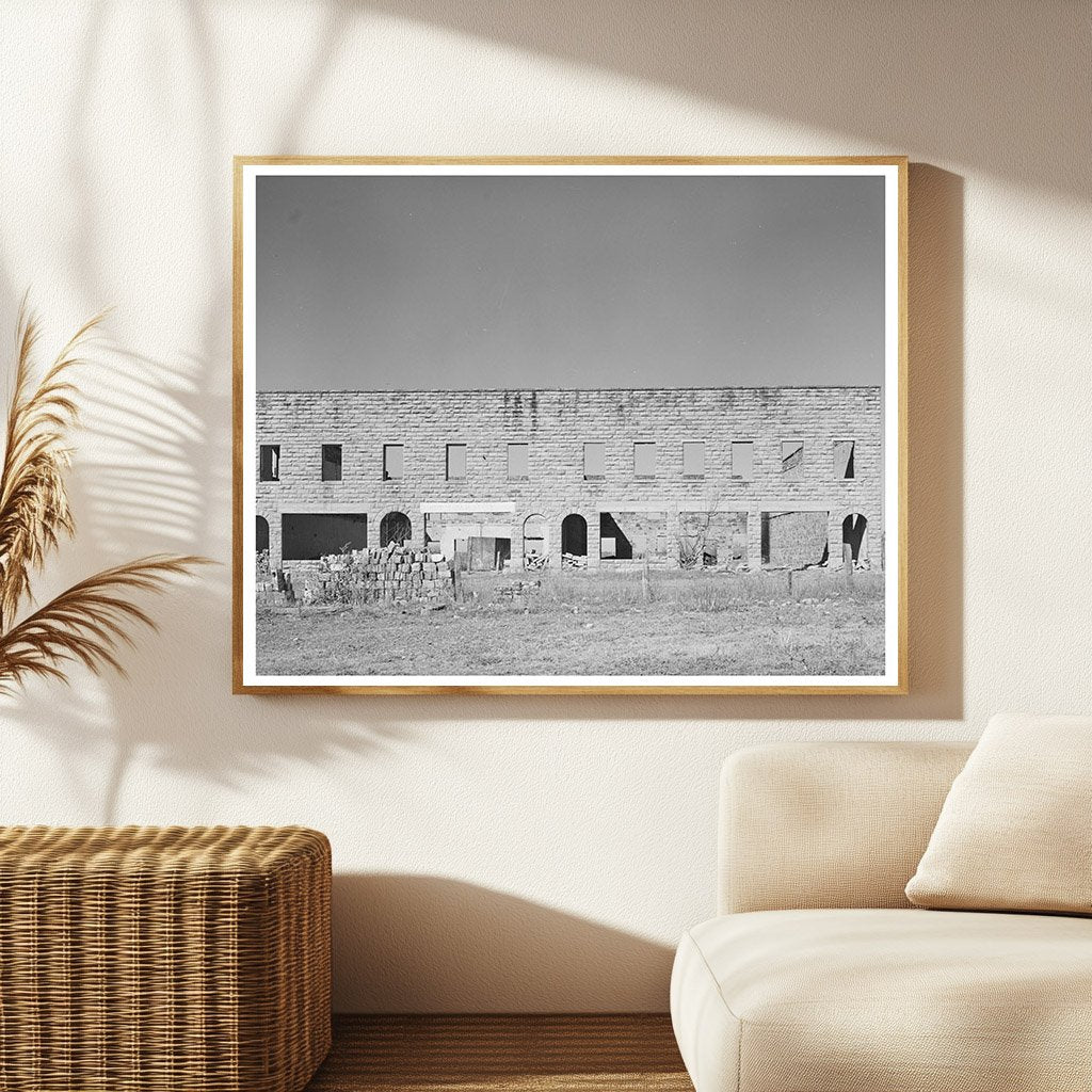 Abandoned Building in Slick Oklahoma February 1940