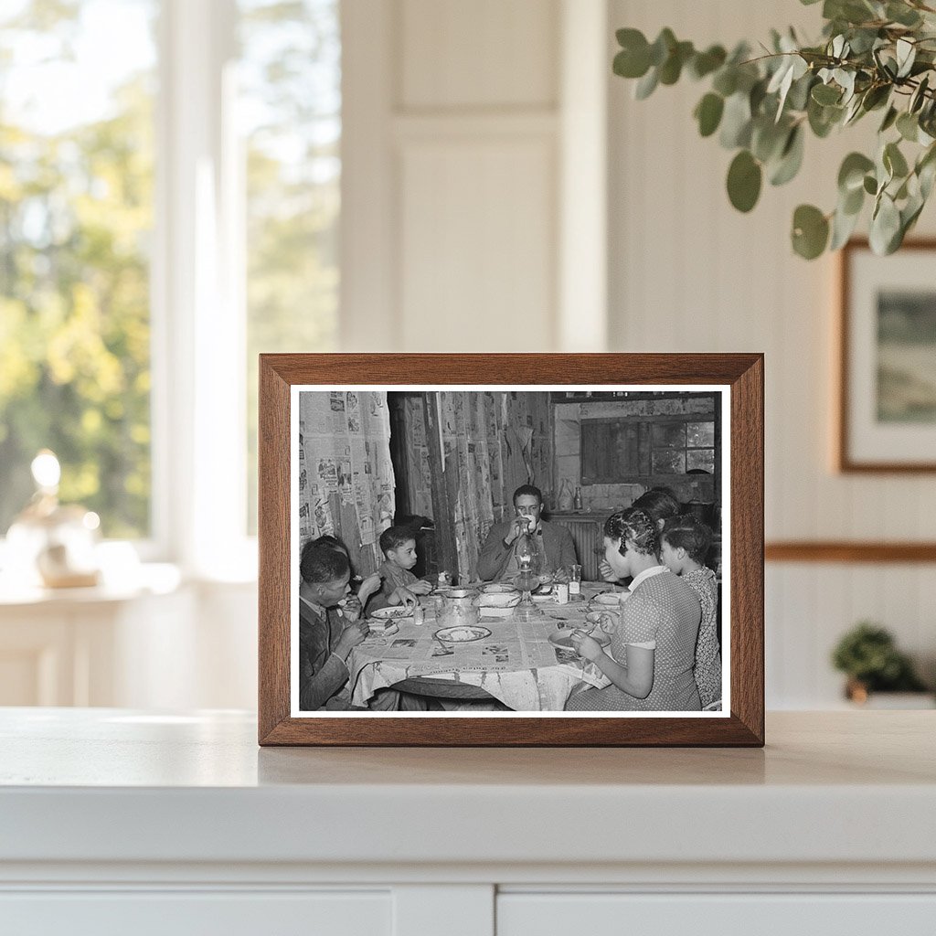 Pomp Hall Family Supper in Oklahoma February 1940