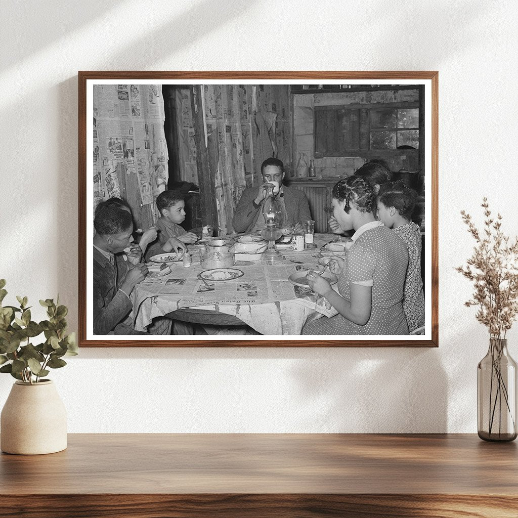 Pomp Hall Family Supper in Oklahoma February 1940