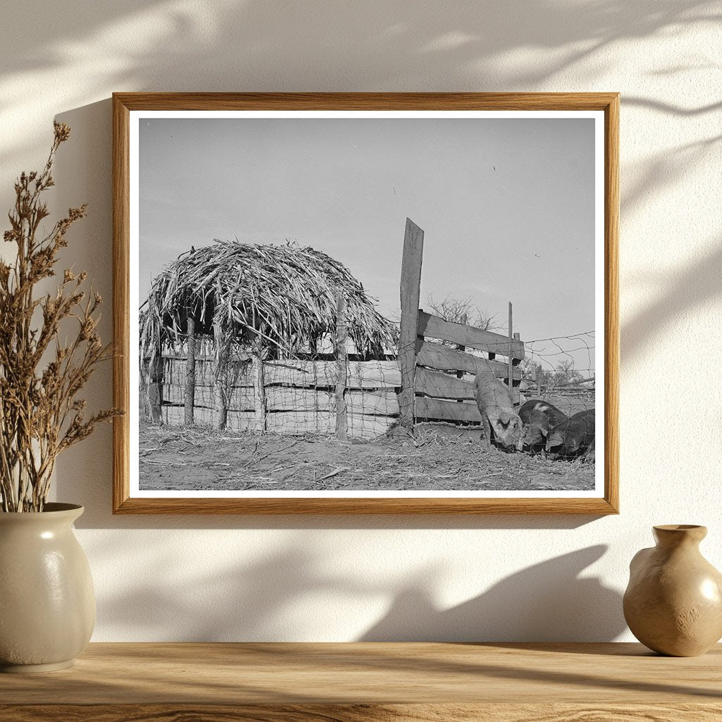 Hog Pen Corner on Pomp Halls Farm February 1944
