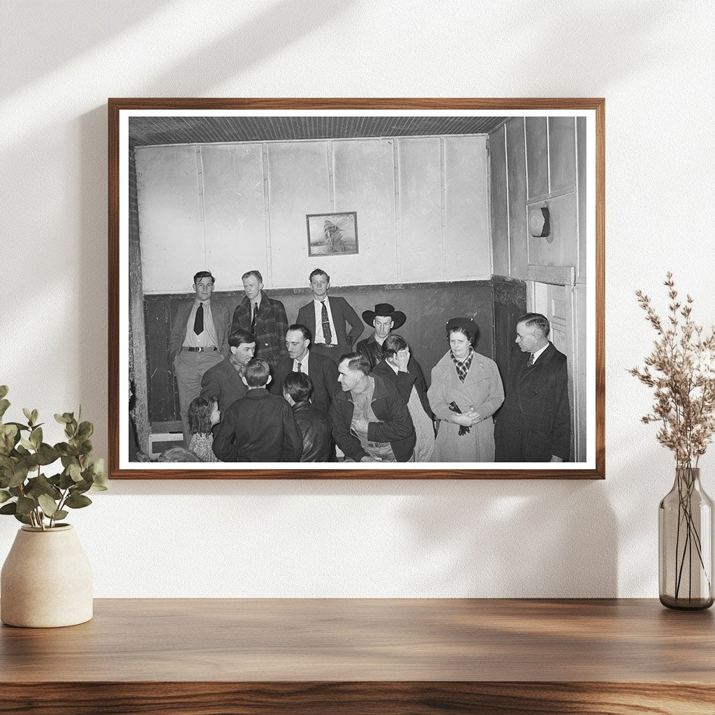Muskogee County Schoolhouse Pie Supper February 1940