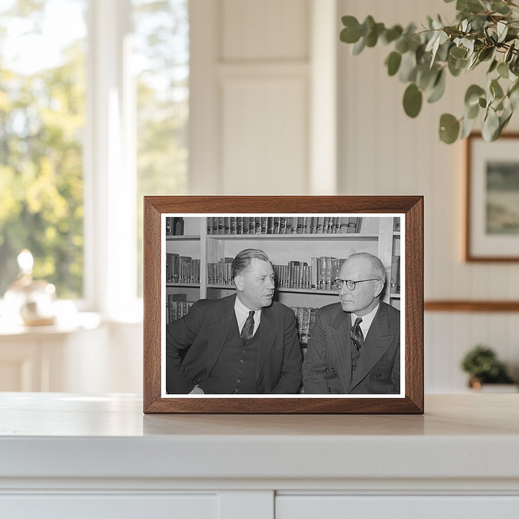 Sheriff and Mayor at Jaycees Party Eufaula 1940