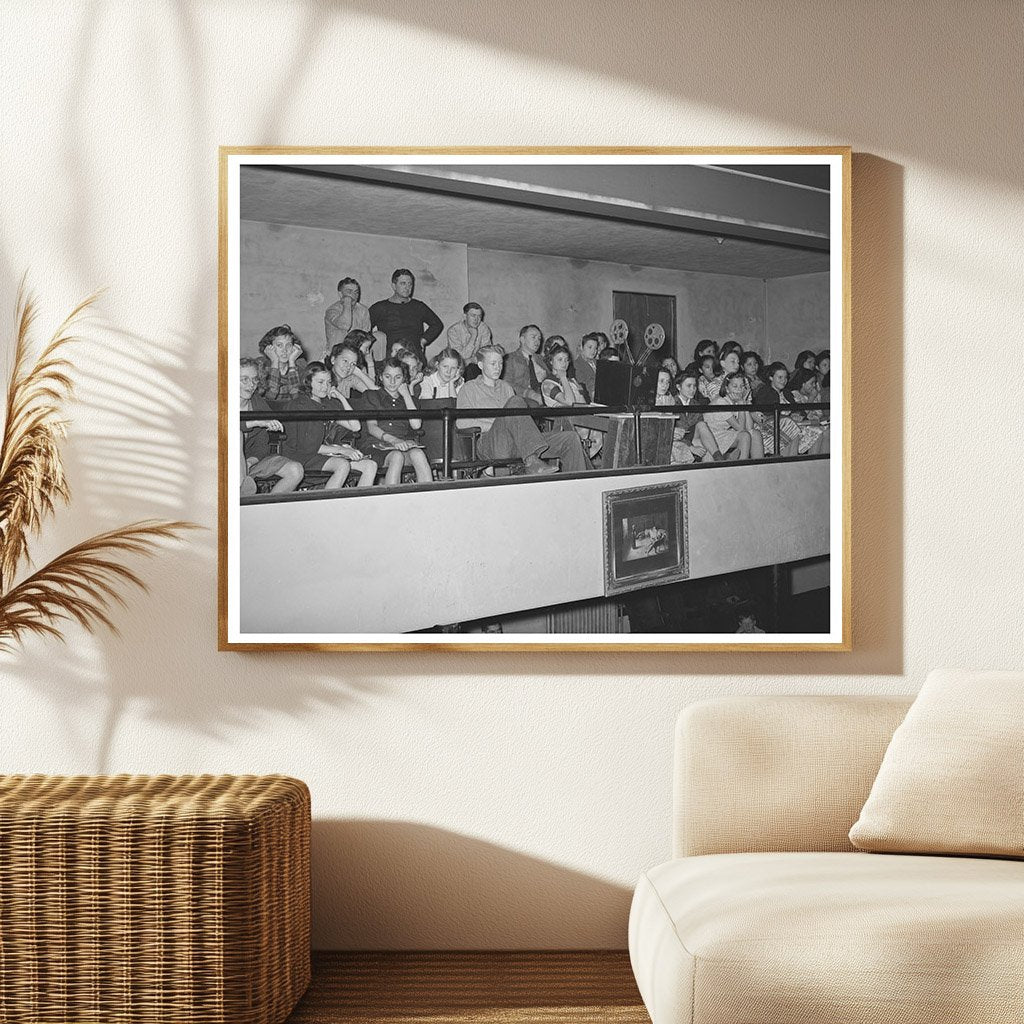 High School Students at Eufaula Auditorium February 1940