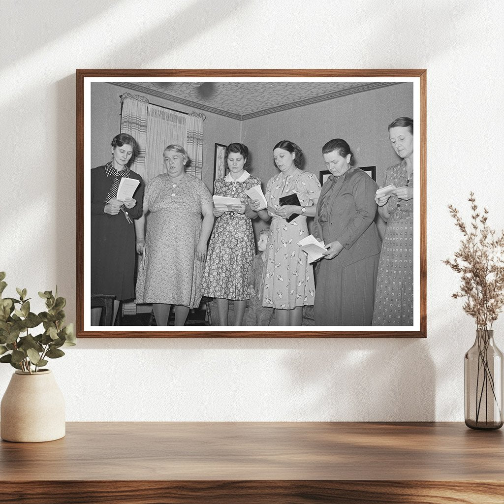 Rural Women Home Demonstration Meeting Oklahoma 1940