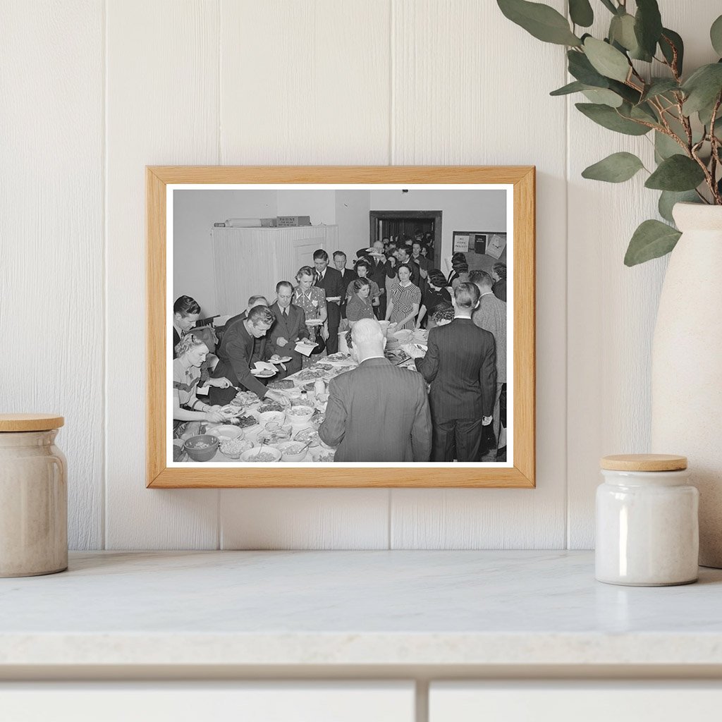Jaycees Buffet Supper Eufaula Oklahoma February 1944