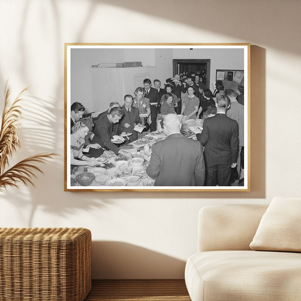 Jaycees Buffet Supper Eufaula Oklahoma February 1944