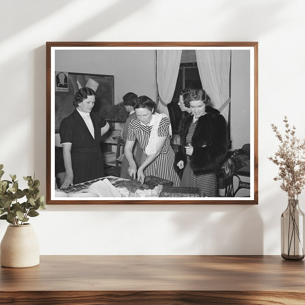 Wives of Jaycee Members in Eufaula Oklahoma February 1944