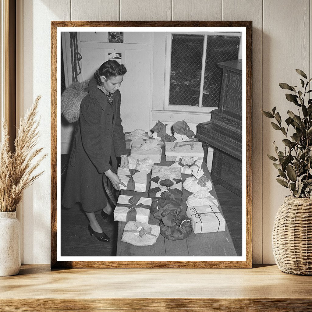 Homemade Pies Auction in McIntosh County Oklahoma 1940