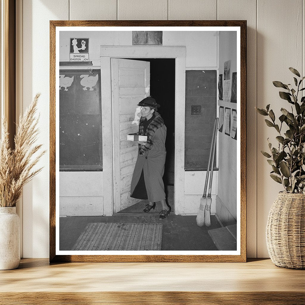 Elderly Woman with Homemade Pie Muskogee County 1940