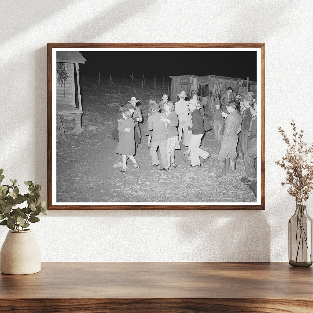 Children Playing Swing Game in McIntosh County 1940