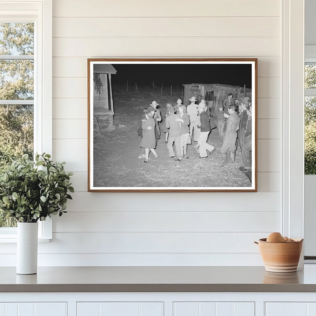 Children Playing Swing Game in McIntosh County 1940