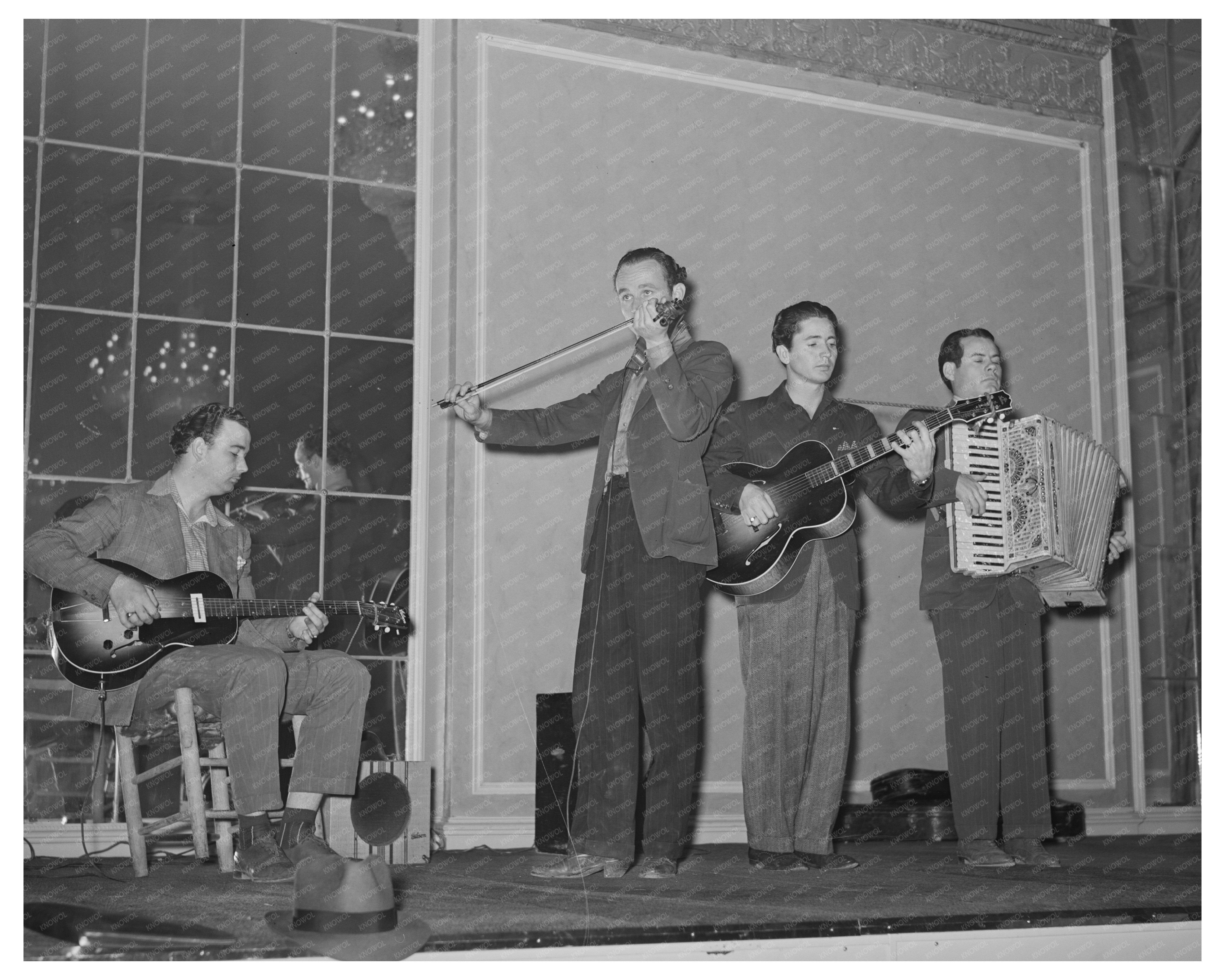 Orchestra at San Angelo Chamber of Commerce Luncheon 1940