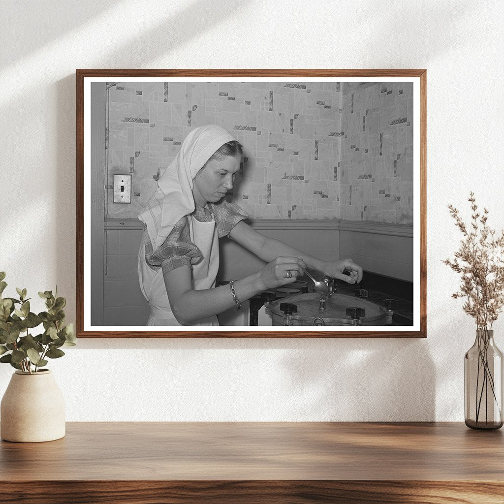 FSA Supervisor Demonstrates Pressure Canning 1940