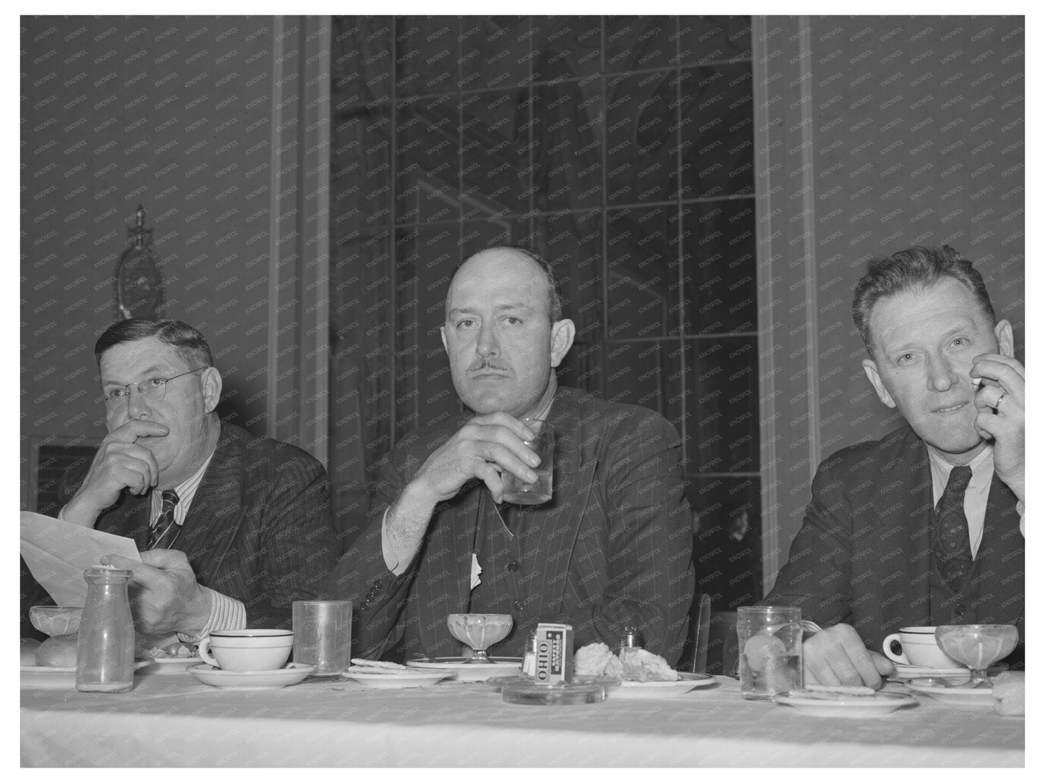 FSA Officials at Junior Chamber Luncheon San Angelo 1940