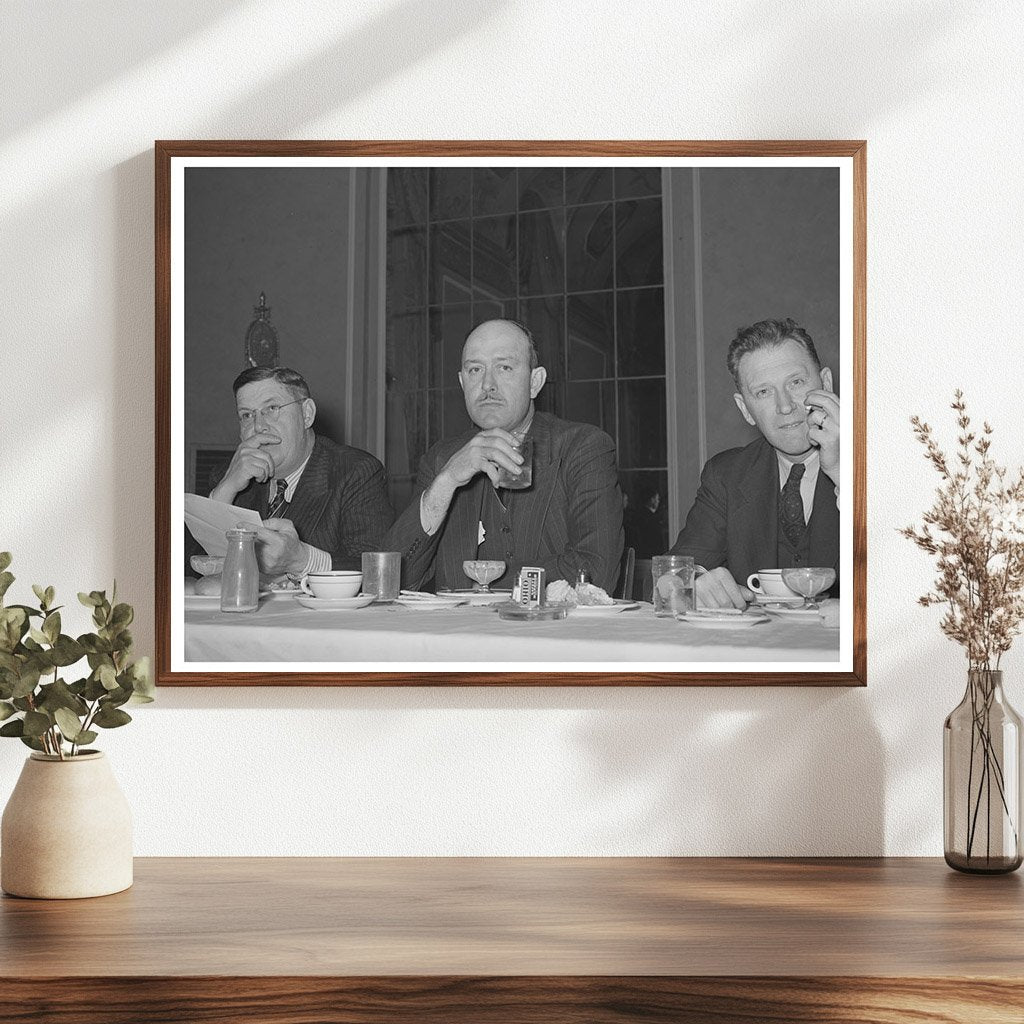 FSA Officials at Junior Chamber Luncheon San Angelo 1940