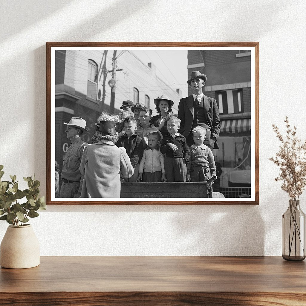 San Angelo Fat Stock Show Parade March 1940 Photo