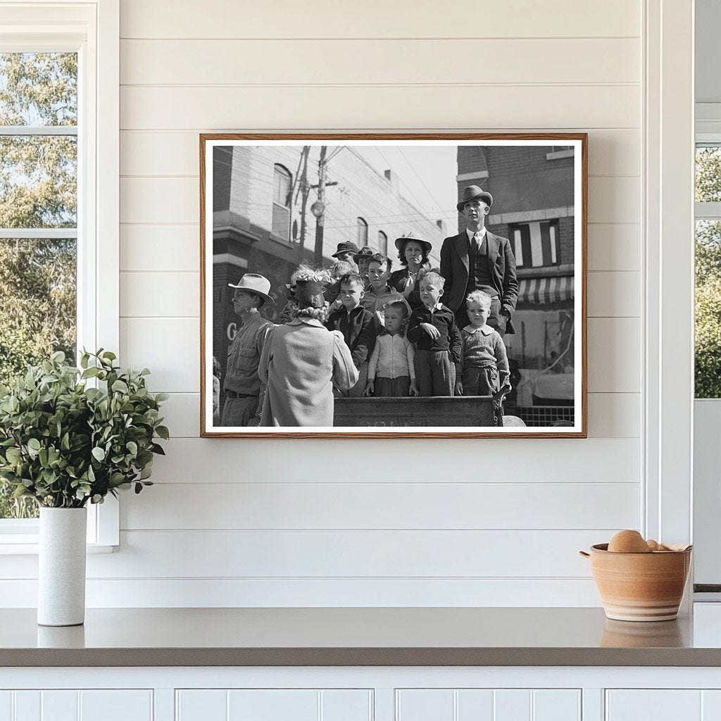 San Angelo Fat Stock Show Parade March 1940 Photo