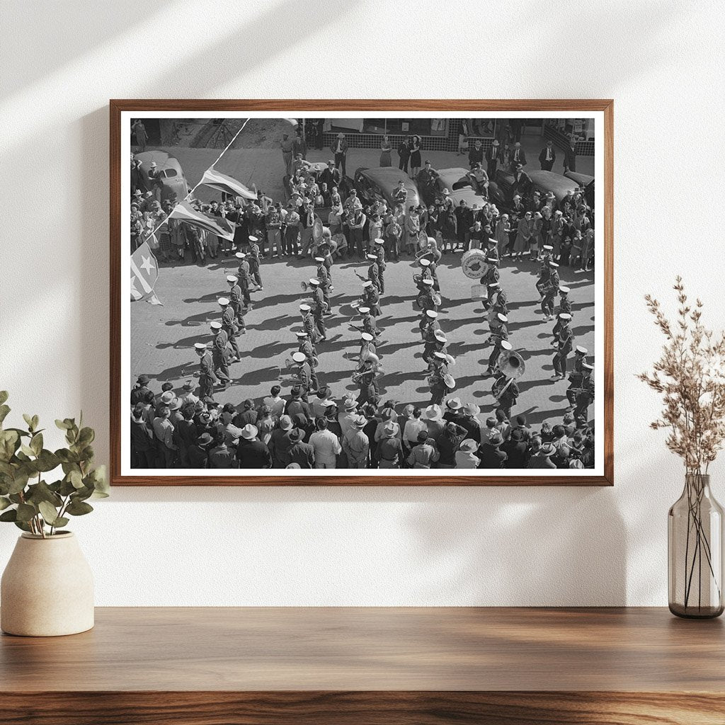 San Angelo High School Band Parade March 1940