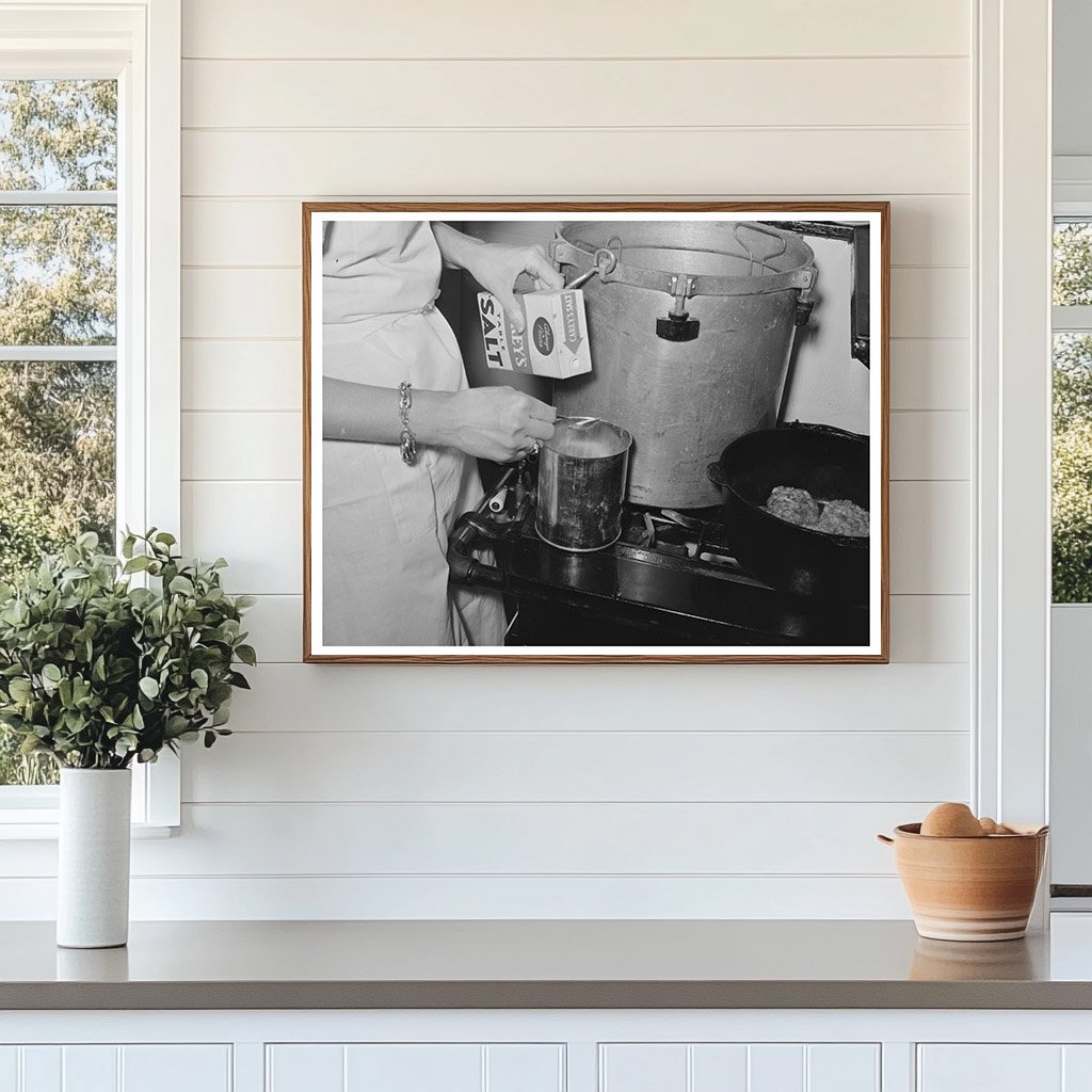 1940 Farm Security Administration Meat Canning Demonstration