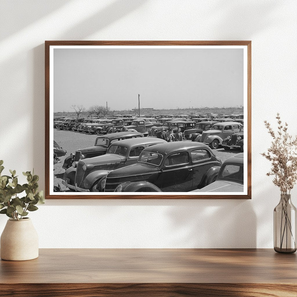 San Angelo Fat Stock Show Cars March 1940