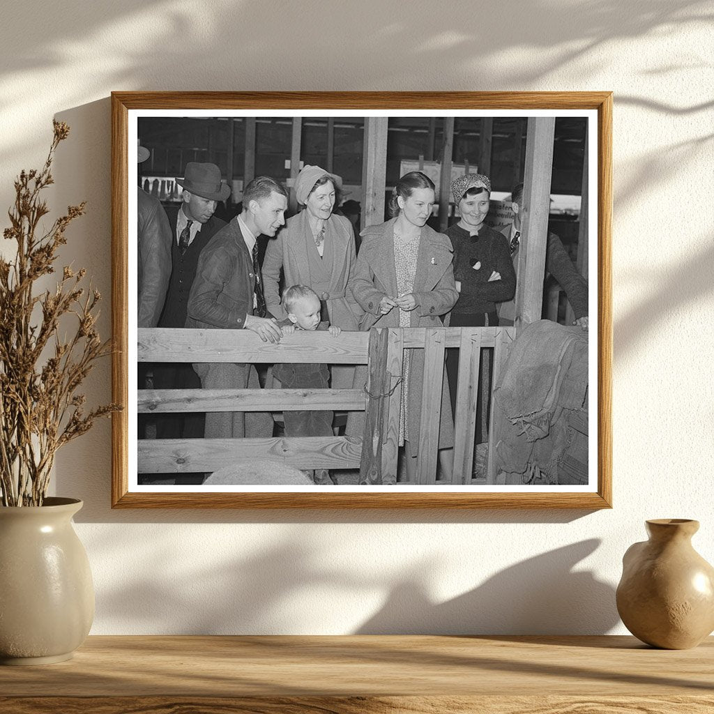 San Angelo Fat Stock Show Visitors March 1940