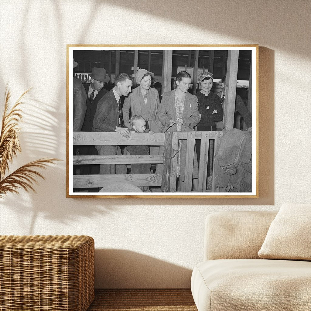 San Angelo Fat Stock Show Visitors March 1940