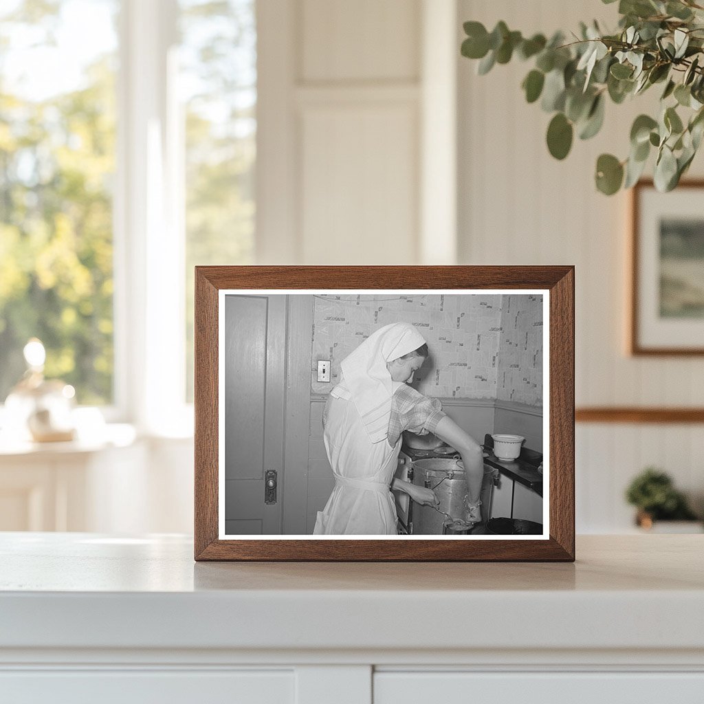Pressure Cooker Canning Demonstration San Angelo Texas 1940
