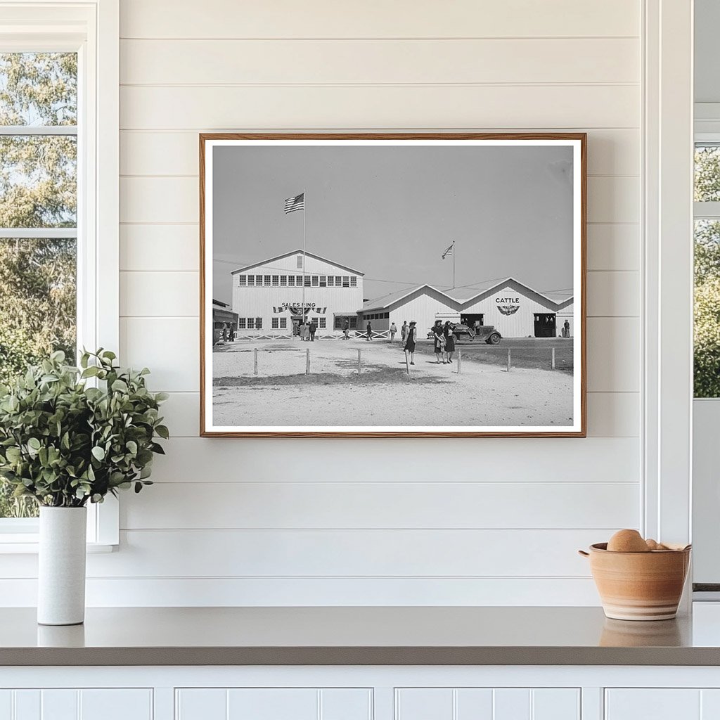 San Angelo Fat Stock Show Buildings March 1940