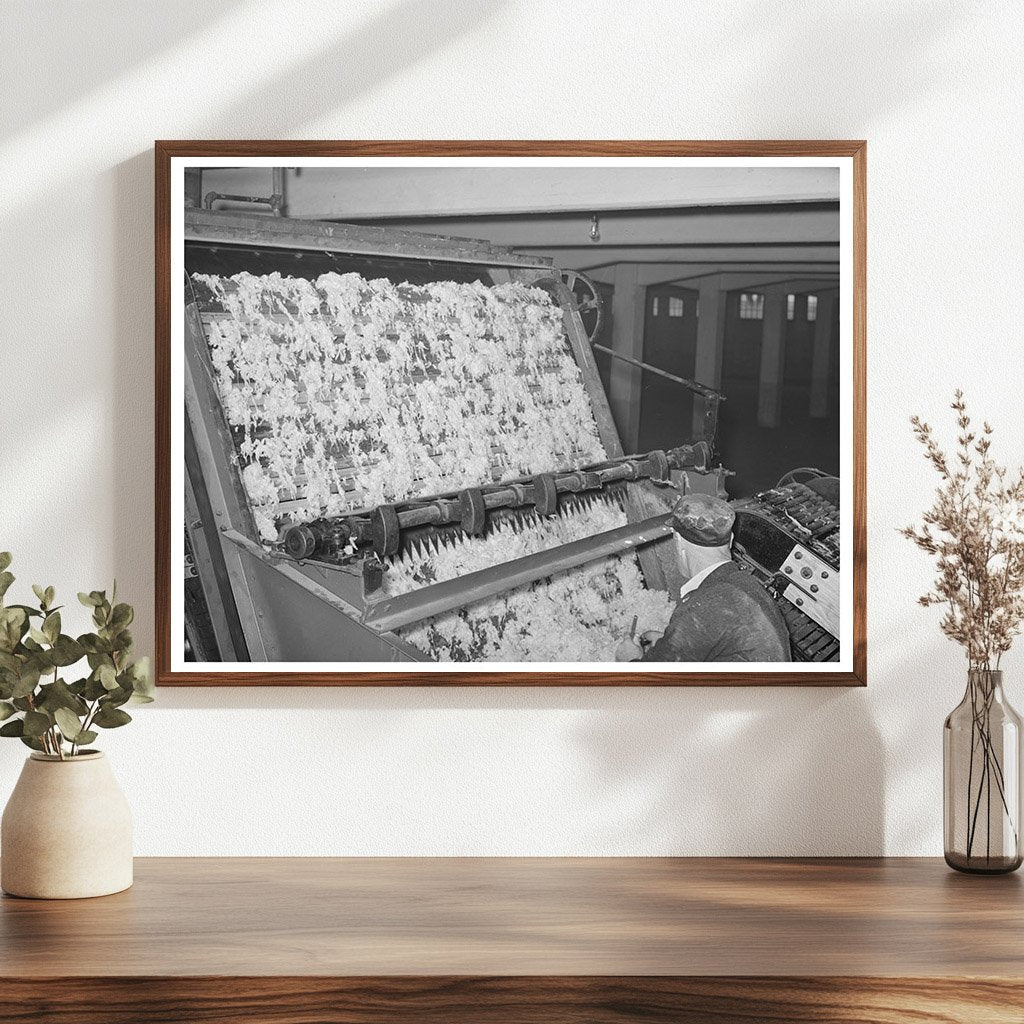 Wool Drying Chamber San Marcos Texas March 1940