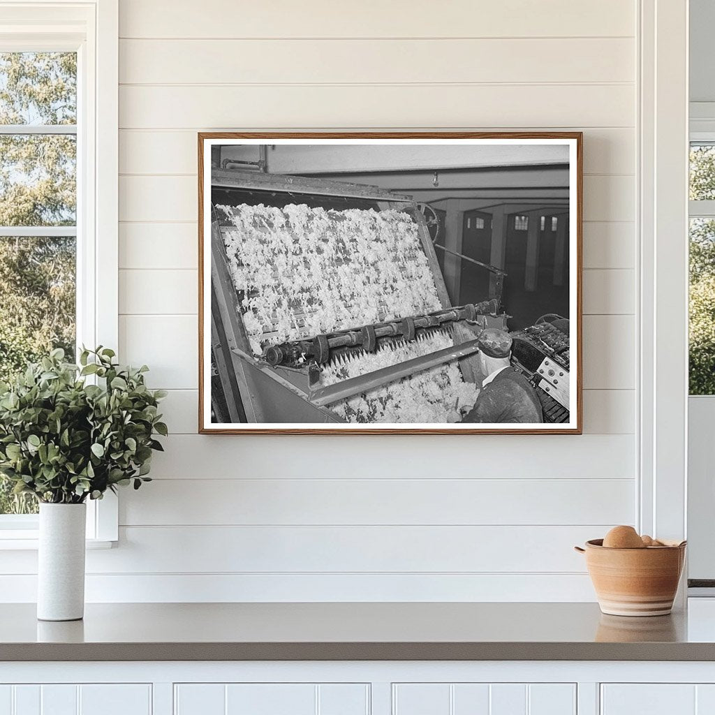 Wool Drying Chamber San Marcos Texas March 1940