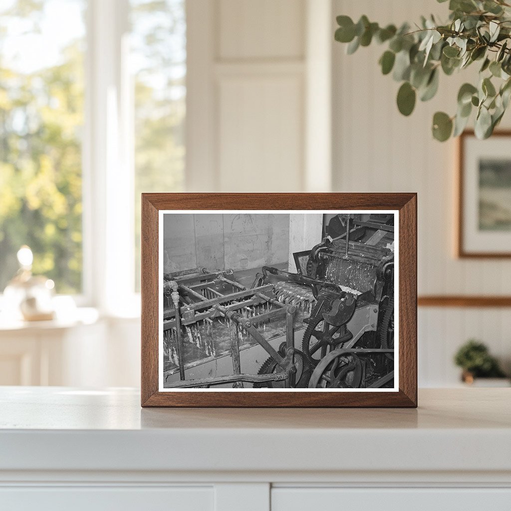 Wool Scouring Machine in San Marcos Texas 1940