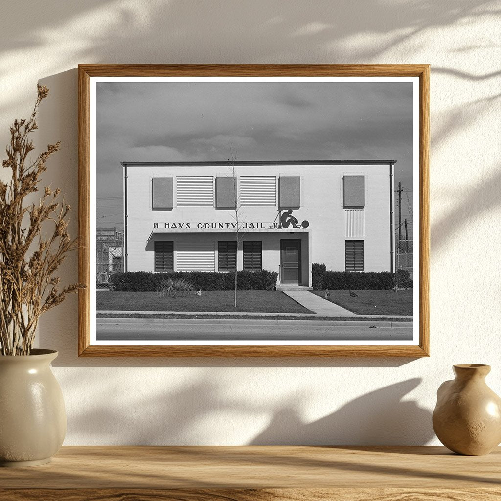 Deputy Sheriff Living Quarters Hays County Texas 1940
