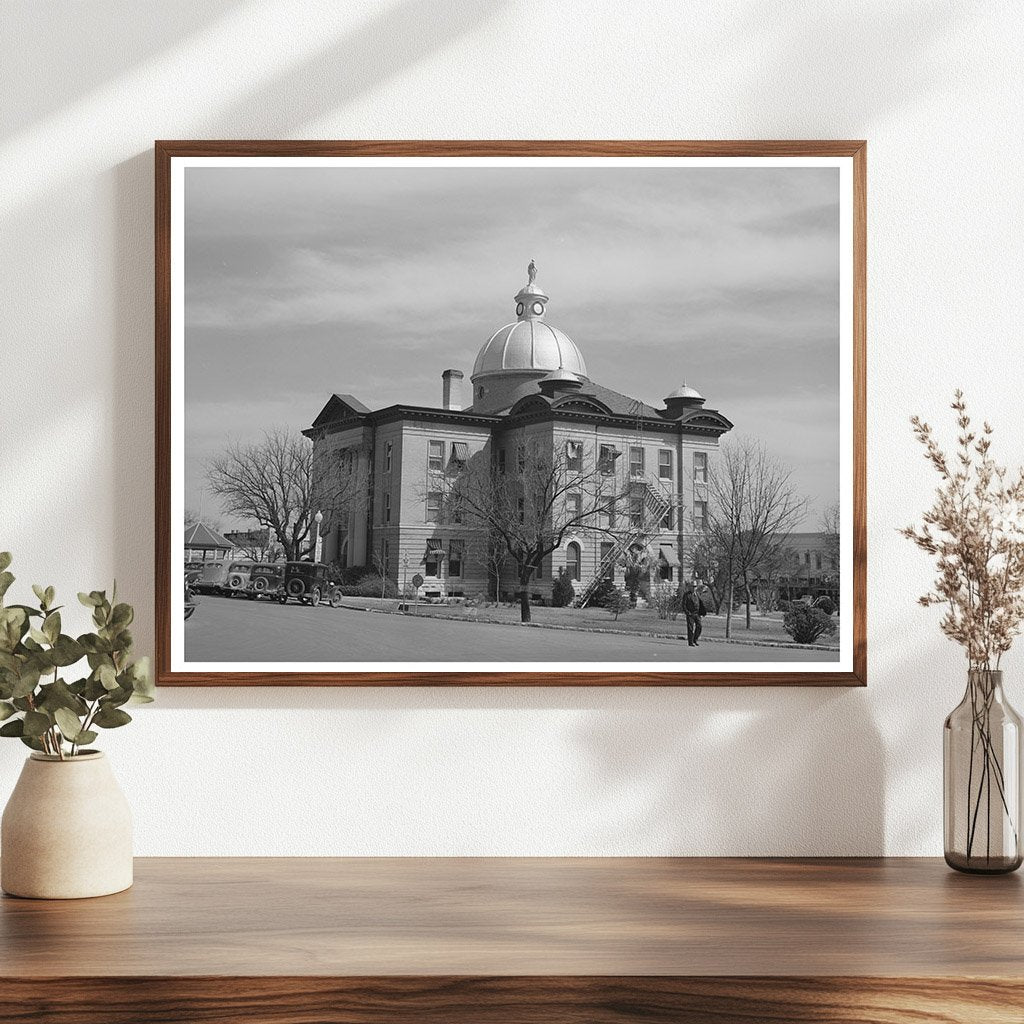 San Marcos Courthouse Hays County Texas March 1940