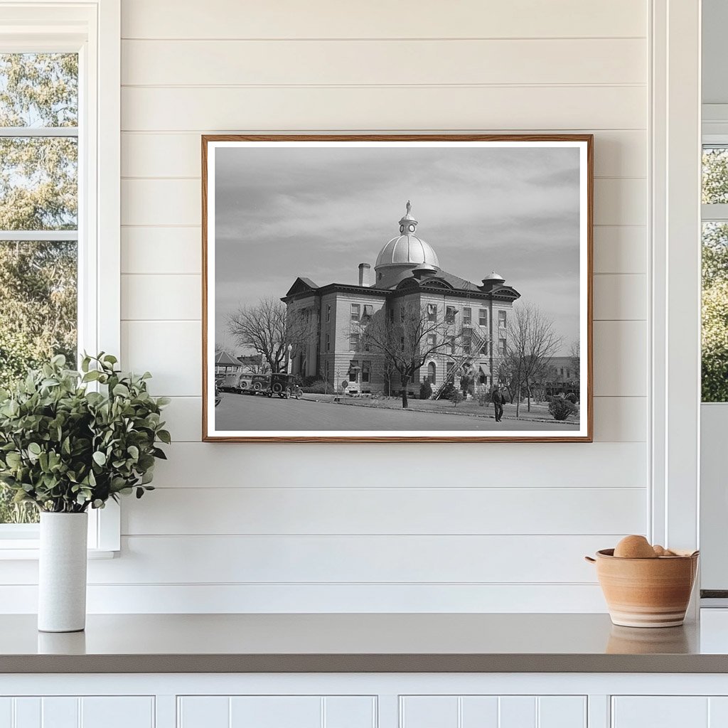 San Marcos Courthouse Hays County Texas March 1940